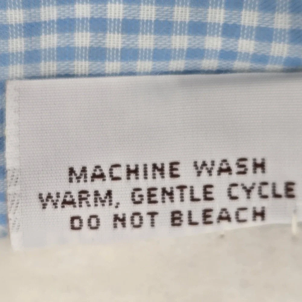 Quiltex Vtg Peter Rabbit Beatrix Blue Applica Throw Blanket Blue‎ Gingham Edge